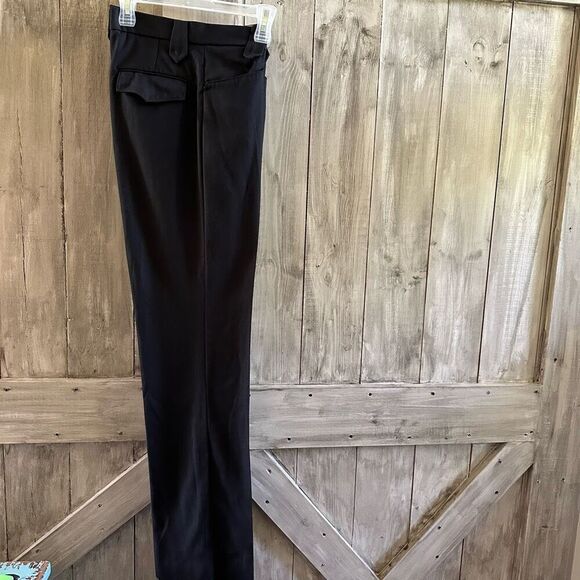 Circle S Mens Black Western Poly Blend Ranch Dress Pant - Picture 5 of 14